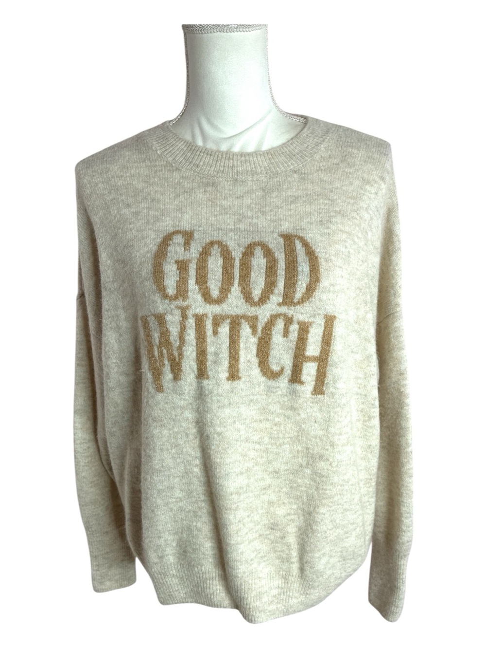 Vince Camuto Good Witch Graphic Sweater - Picture 2 of 11